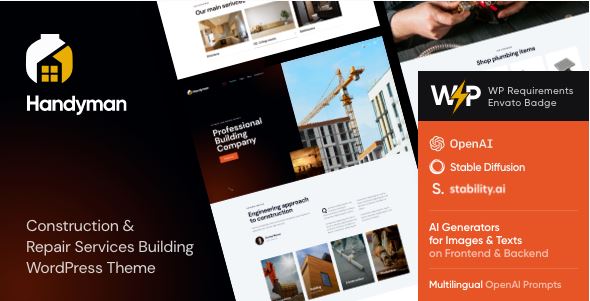 14 Best Handyman WordPress Themes 2025