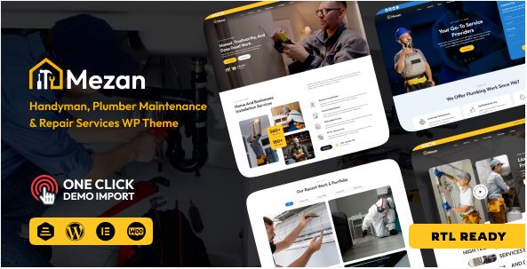 14 Best Handyman WordPress Themes 2025