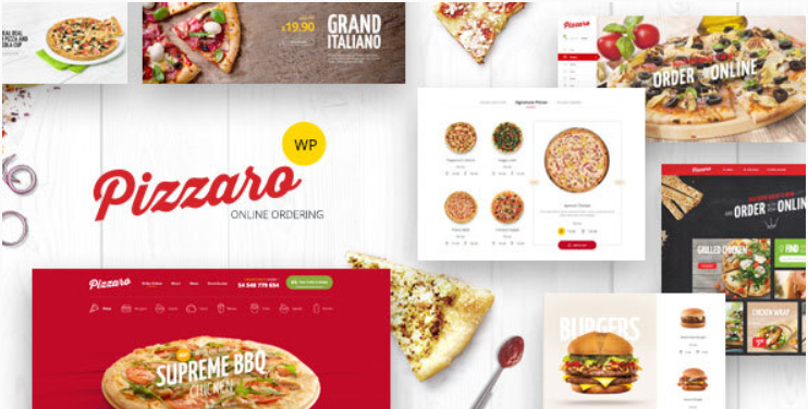 10 Best Pizza Shop WordPress Themes 2025