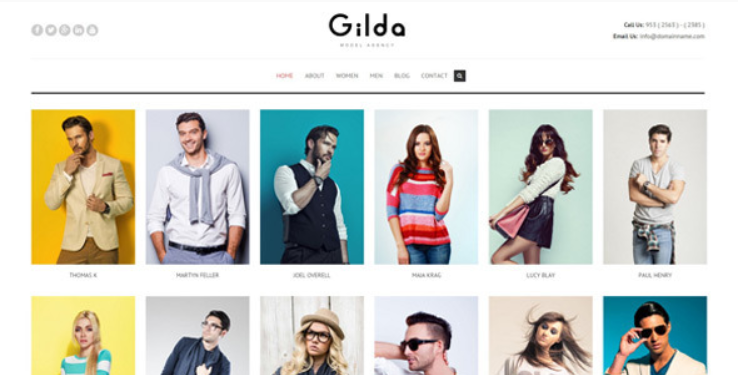 10 Best Model Agency WordPress Themes 2025