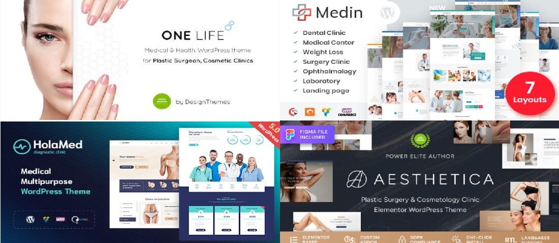 12 Best Plastic Surgery WordPress Themes 2026