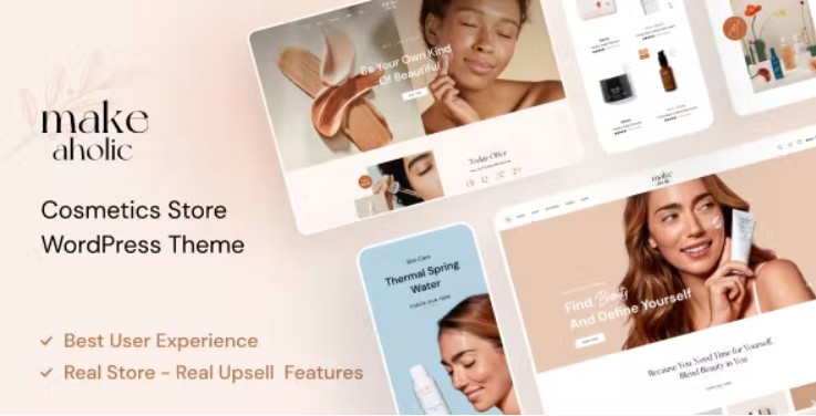 16 Best Cosmetics WordPress Themes 2026