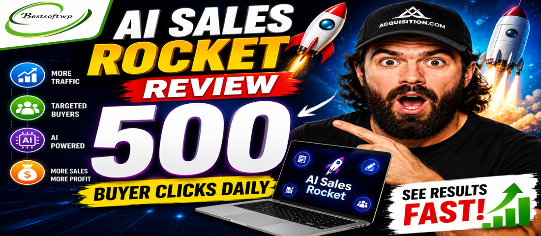 AI Sales Rocket Review – 500 Buyer Clicks Daily