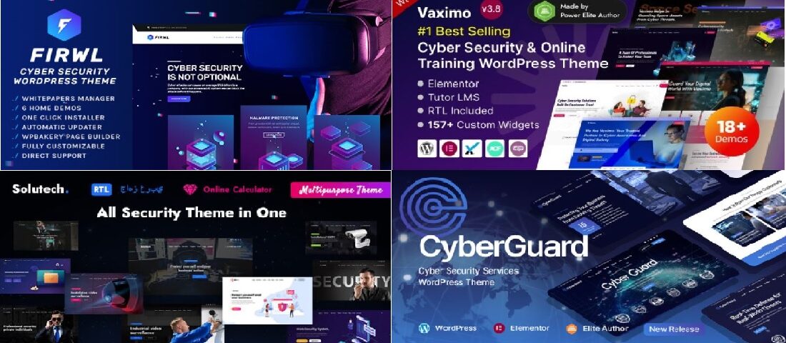 10 Best Cyber Security WordPress Themes 2026