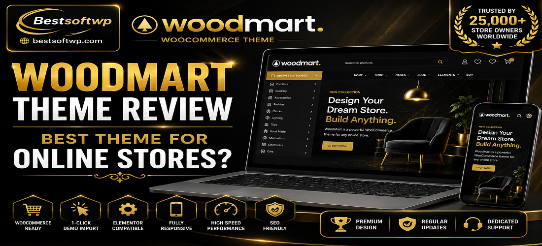 WoodMart Theme Review – Best Theme for Online Stores?