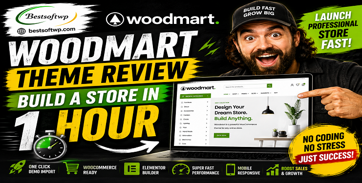 WoodMart Theme Review – Build a Store in 1 Hour
