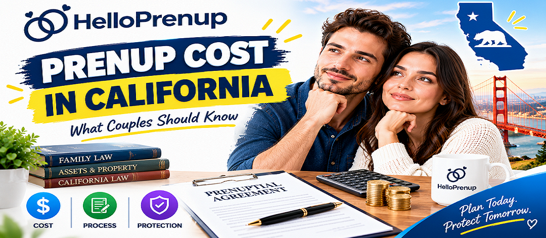 Prenup Cost in California – What Couples Should Know