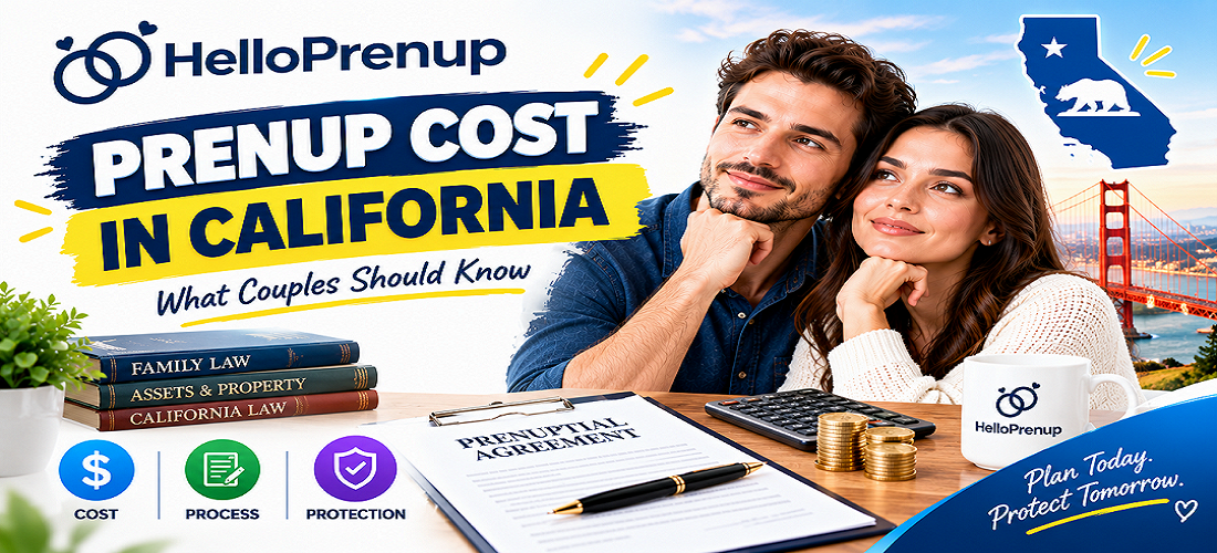 Prenup Cost in California – What Couples Should Know