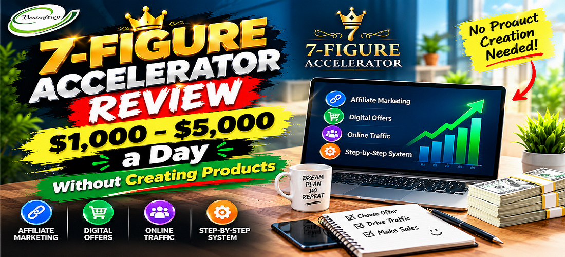7-Figure Accelerator Review | $1,000–$5,000 a Day Without Creating Products