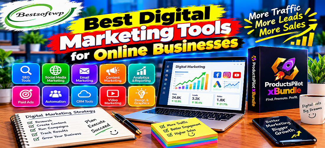 Best Digital Marketing Tools for Online Businesses