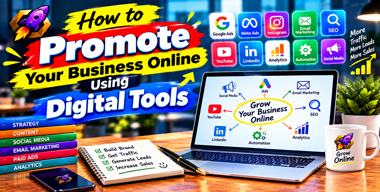 How to Promote Your Business Online Using Digital Tools