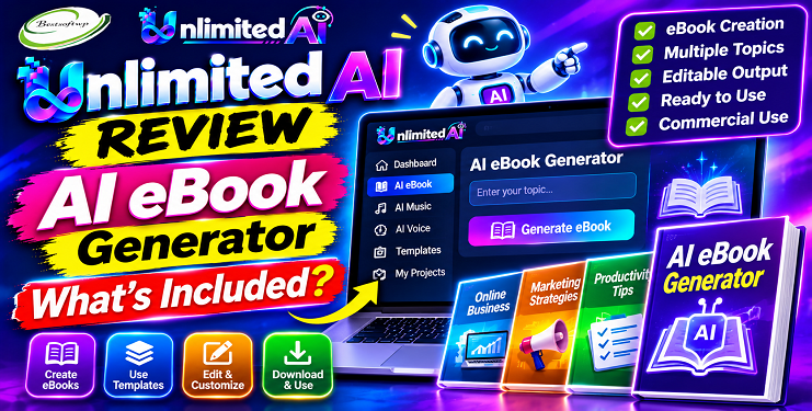 Unlimited AI Review | AI eBook Generator – What’s Included?