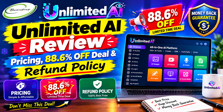 Unlimited AI Review | Pricing, 88.6% OFF Deal & Refund Policy
